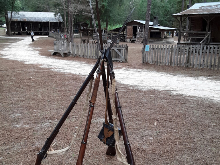 Muskets at Cracker Village Silver Springs State Park