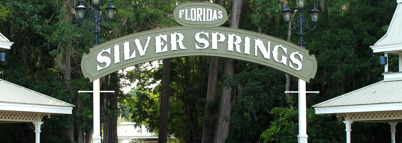 Silver Springs Entrance Sign